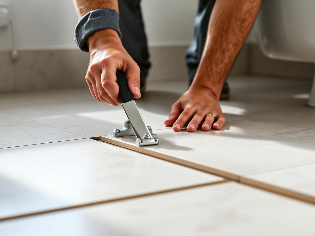 Carrelage sol salle de bain