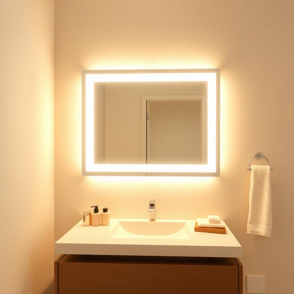 Éclairage miroir et bandeaux LED