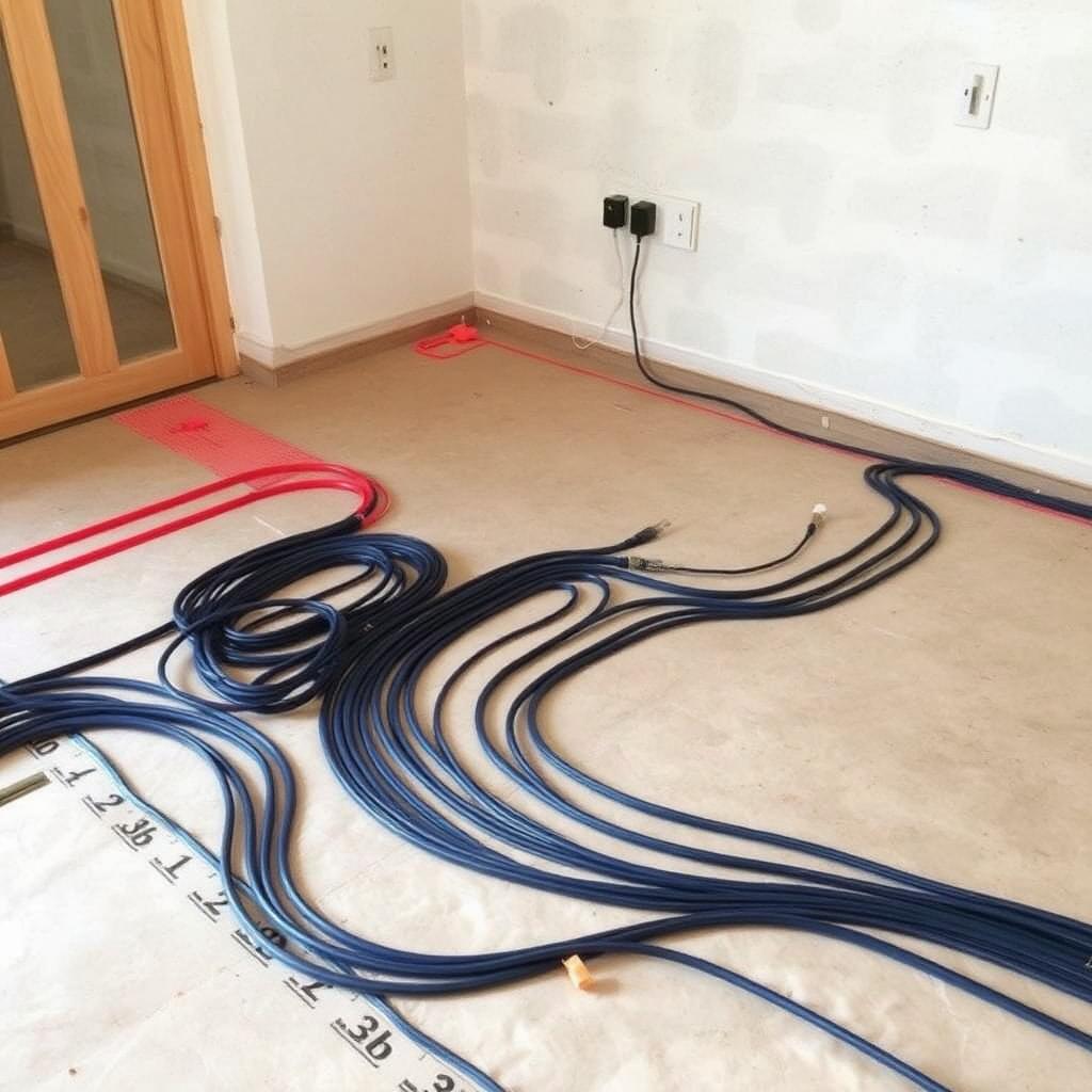 Plancher chauffant électrique