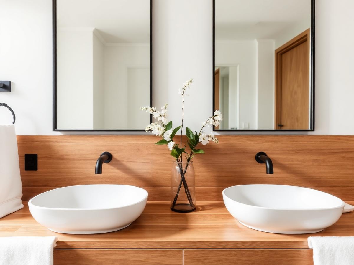 Meuble double vasque