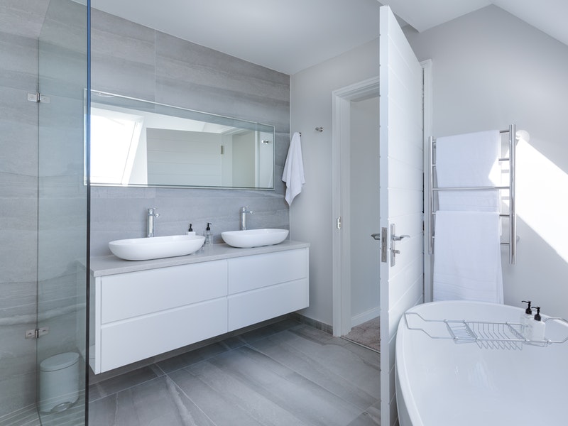 Création salle de bain dans extension Asnières-sur-Seine — AGV Rénov