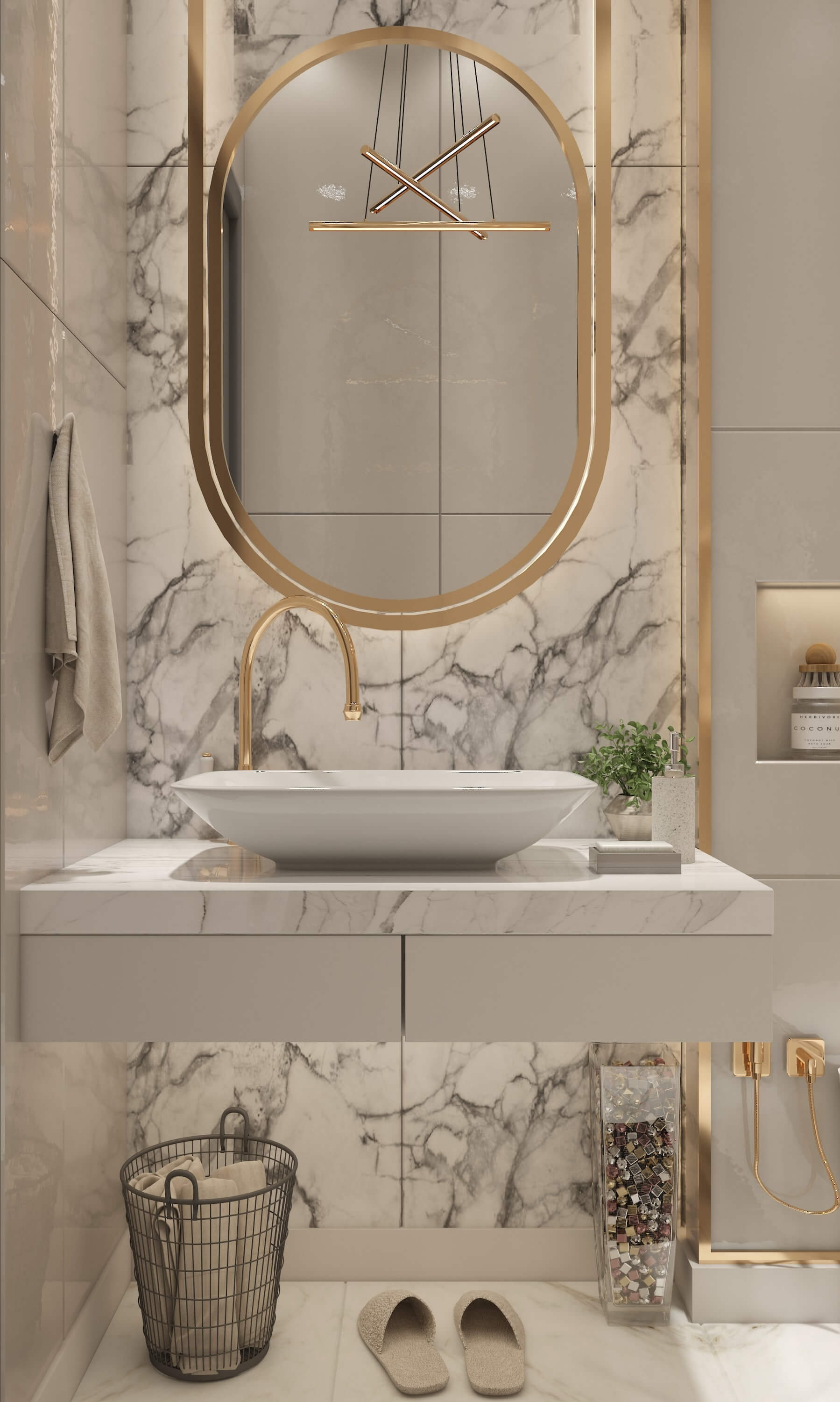 Salle de bain rénovée AGV Rénov