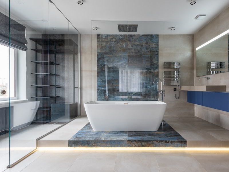 Rénovation salle de bain contemporaine — Neuilly-sur-Seine